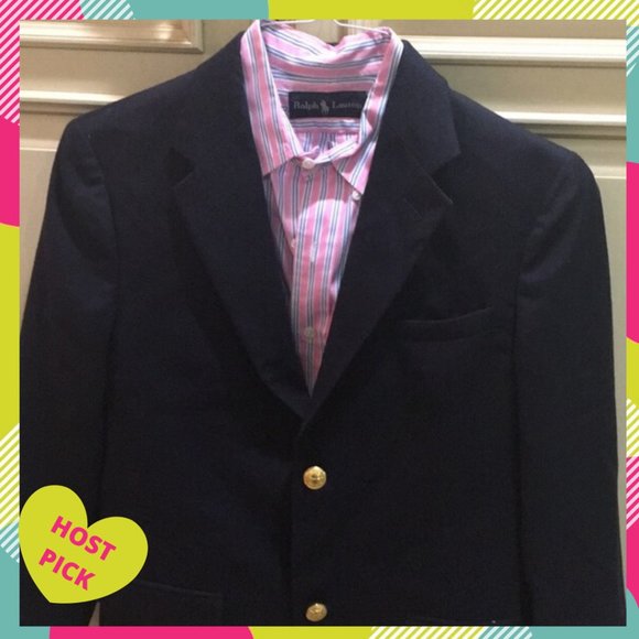 Polo Ralph Lauren Other - Polo Ralph Lauren wool blazer. Sz 20 Made in Italy